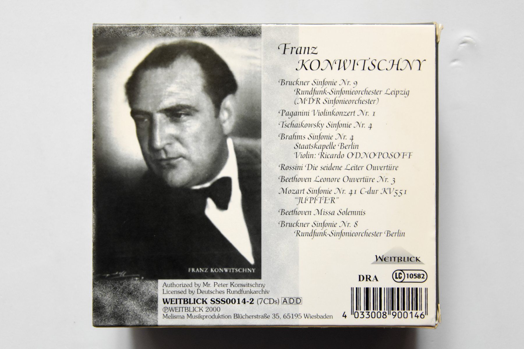 CD: Franz Konwitschny – Coffret 7 CDs – Usato da Belmont-sur-Yverdon venduto da ag97 1