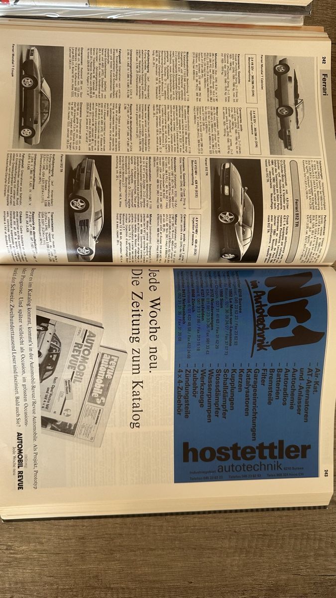 Libri: REVUE AUTOMOBILE Catalogue 1992 – Nuovo (secondo la descrizione) da Tolochenaz venduto da Dorry01 2