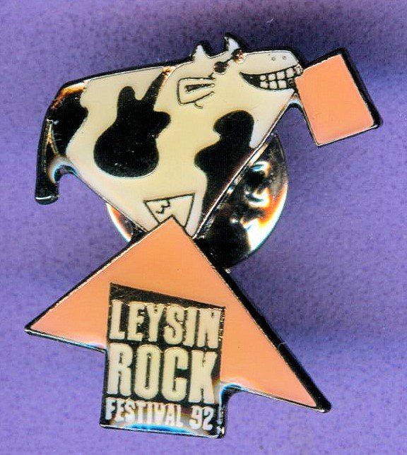 Placchette & Badge: Leysin Rock Festival  1992 – Usato da Winterthur venduto da Sammleroase
