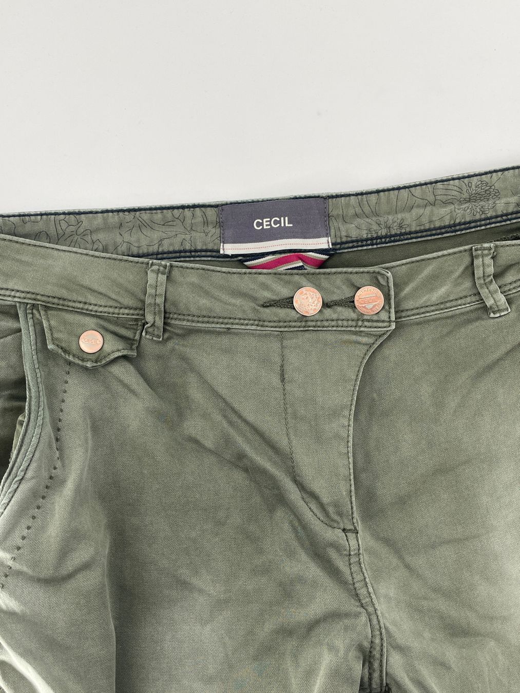 Cecil Pantaloni: Cecil Hose Khaki Gr. 42/44 – Usato da Auenstein venduto da moin. 2