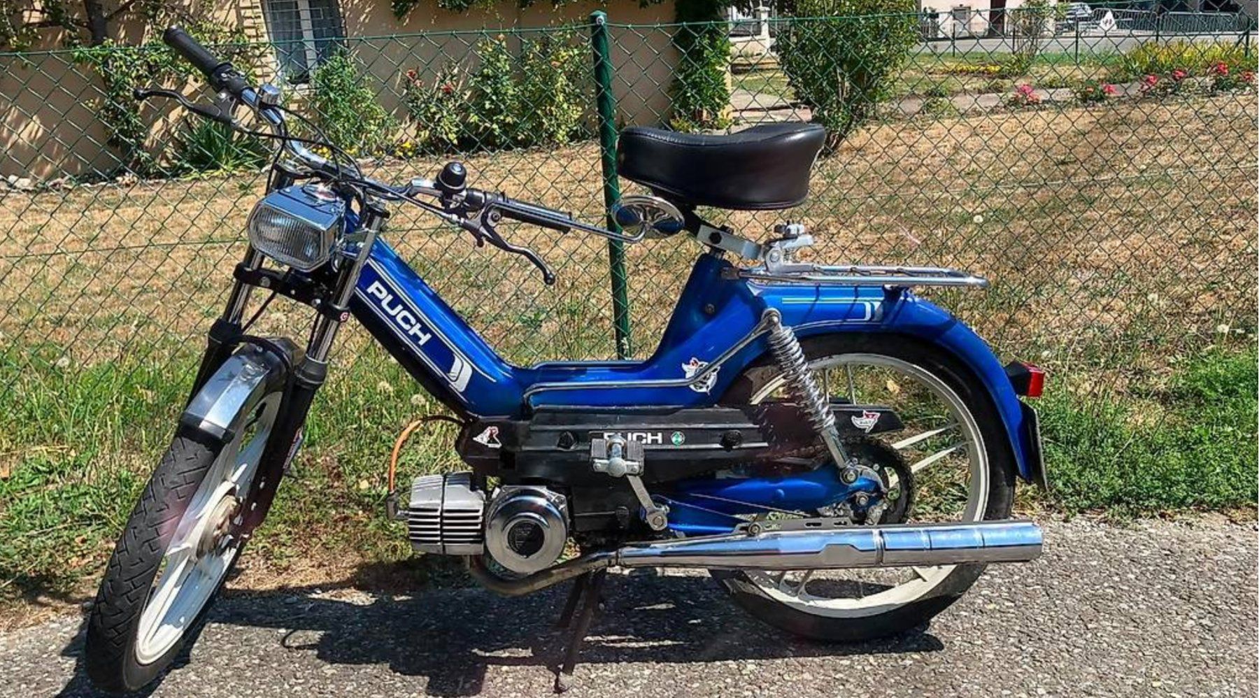 Puch Cyclomoteurs: Puch Maxi S bleu – D'occasion à Villeneuve FR par Dzozette