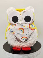 Création de couches culottes en forme de hibou