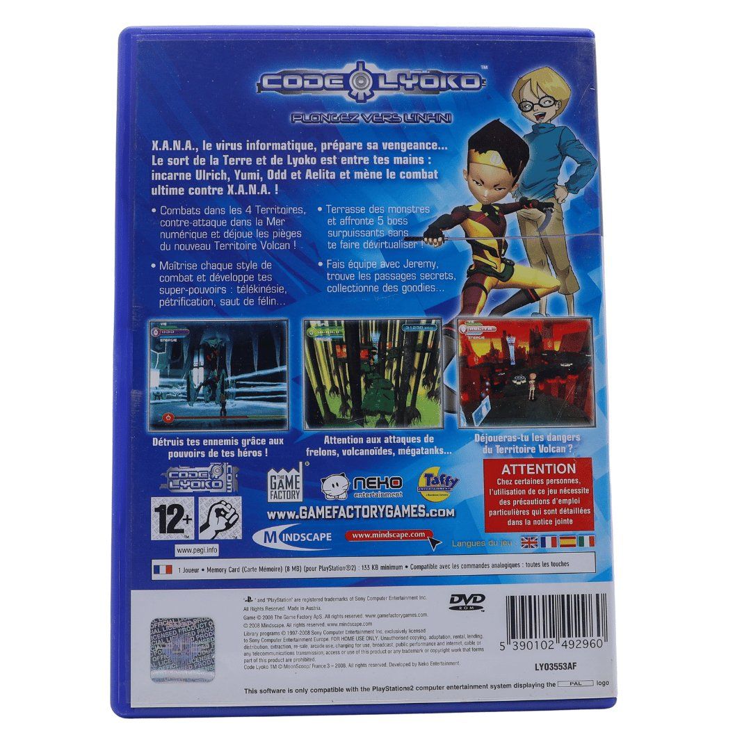 Giochi: Code Lyoko FRA - PS2 – Usato da Paudex venduto da dindeboy 1