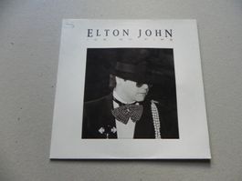LP brit. Rock Pop Sänger Elton John 1985 Ice on Fire