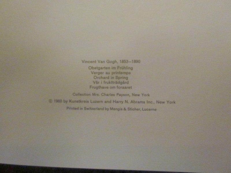 Foto & Immagini: Kunstmappe Van Gogh mit sechs Blättern Kunstdrucke von 1960 – Usato da Bischofszell venduto da Pfau0 9