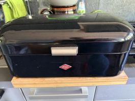 Wesco Brotdose Schwarz leichte Gebrauchsspuren