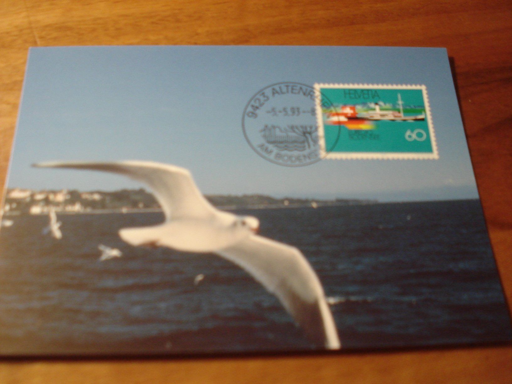 Tous les timbres: Maximumkarte 1993, "Bodensee" – D'occasion à Niederwil AG par morostahu