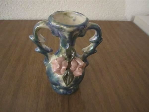 Vase & Récipients: Vase mit rosa Blümchen – D'occasion à Zürich par Motzkuh