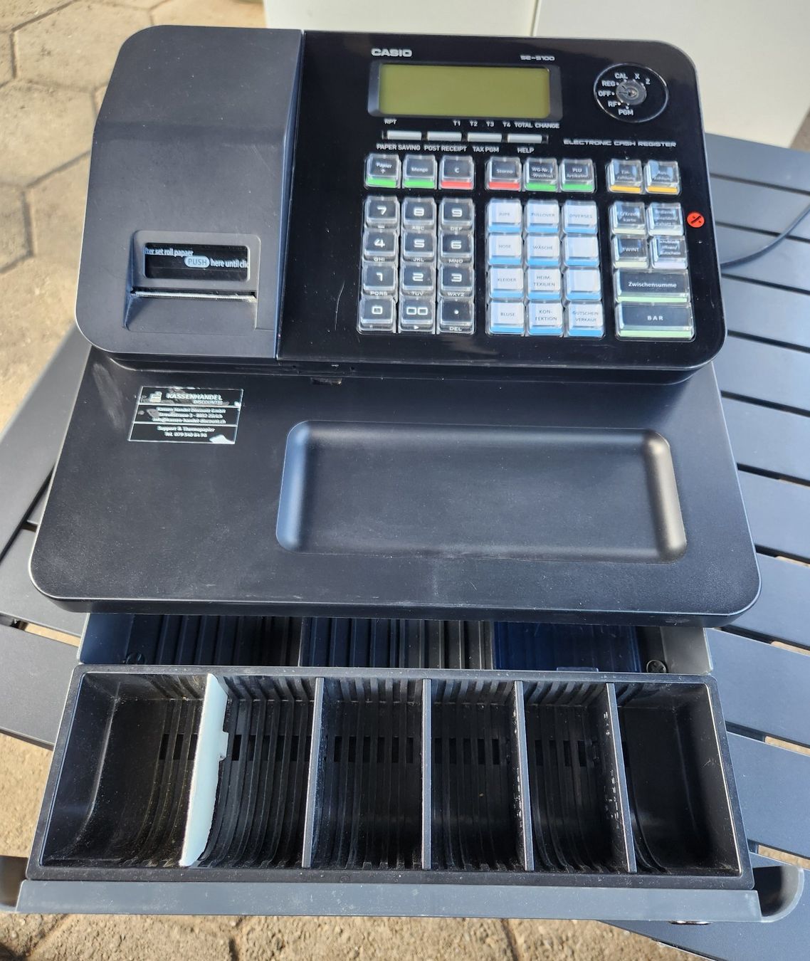 Casio Registratore di cassa: Ab 1.-- Kasse CASIO SE-S100 – Usato da Oftringen venduto da Leleni
