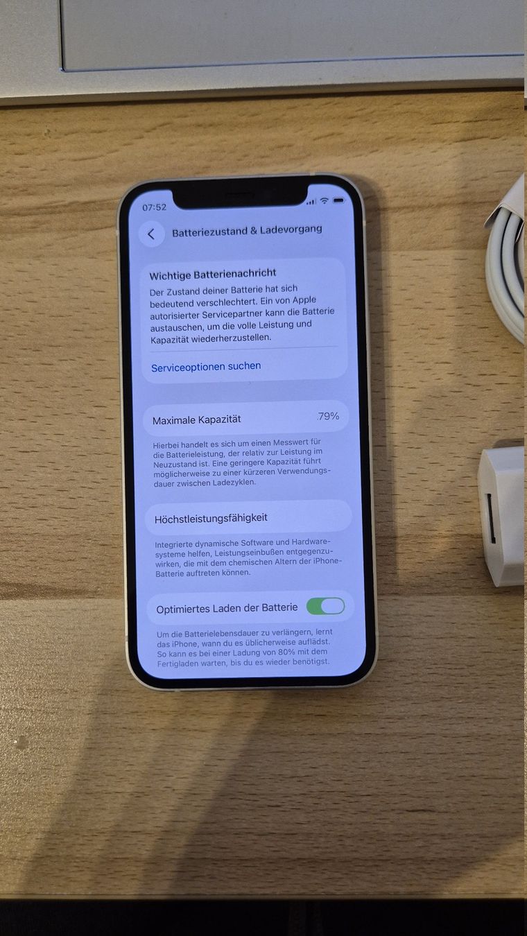Apple Telefoni cellulari / Smartphones: iPhone 12 mini 128GB White 3037 – Usato da Münchenbuchsee venduto da MV_Solutions 3