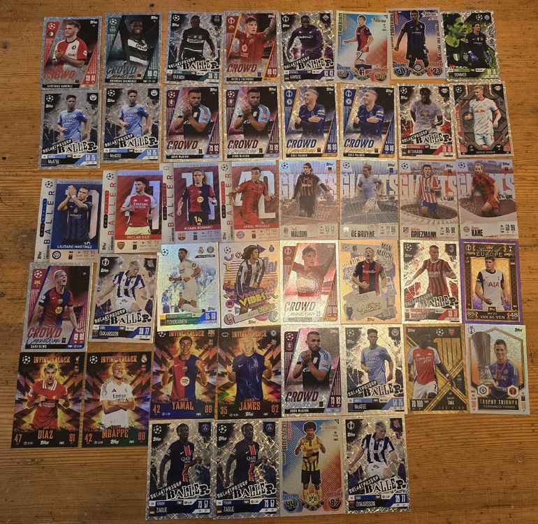 Topps Carte collezionabili: 44 Match Attax Karten - Top Zustand, alle Specials! – Usato da Niederurnen venduto da davidj02