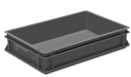 Eurobox 600 x 400 x 220 dunkelgrau *Neu und ungebraucht*