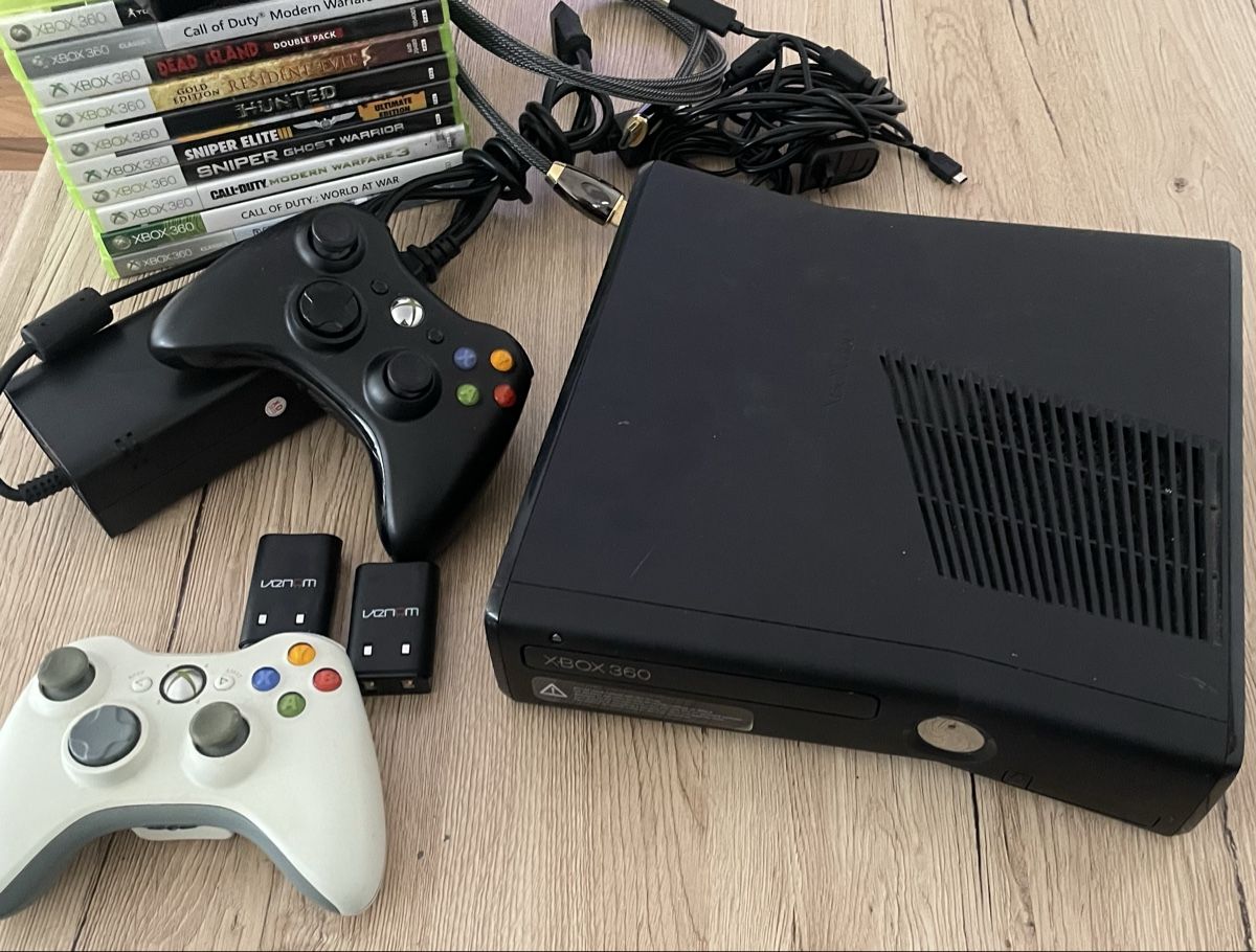 Microsoft Konsolen: MICROSOFT XBOX 360 mit Spielen – Gebraucht aus Plons von wartauchris 4