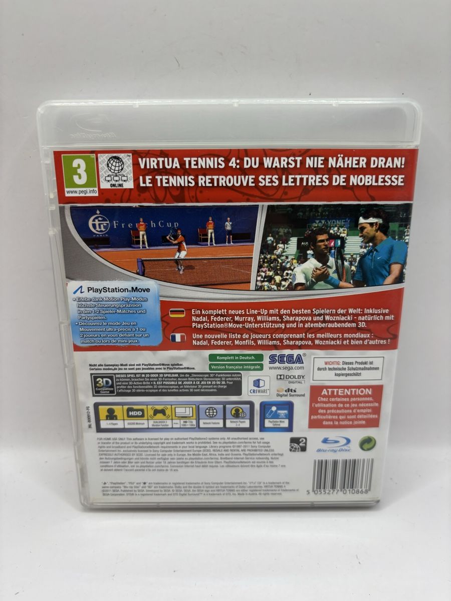 Giochi: Virtua Tennis 4 PS3 – Usato da Genève venduto da sho_67qj 1