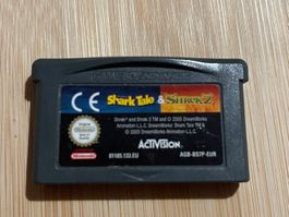 Shark Tale & Shrek 2 - Game Boy Advance Spiel