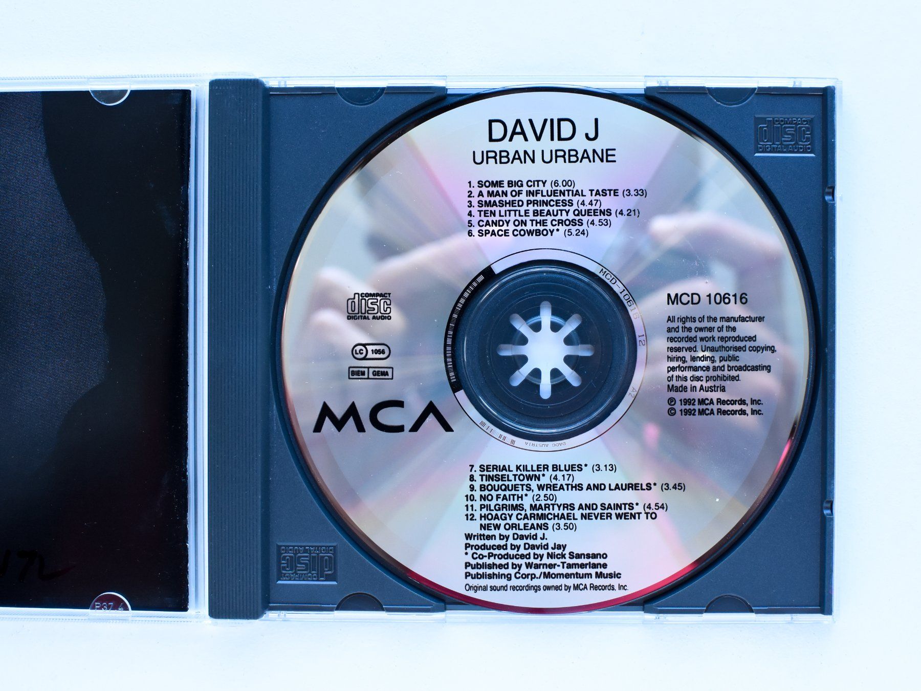 CDs: David J - Urban Urbane – D'occasion à Belmont-sur-Yverdon par ag97 1