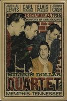 Rusty Blechschild 3D-MILLION DOLLAR QUAR