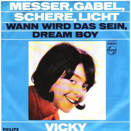 Dischi in vinile: Vicky - Messer, Gabel, Schere, Licht (7") – Usato da Romanshorn venduto da and_2nf7