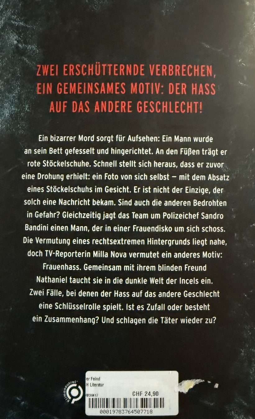 Libri: Christine Brand - Der Feind – Usato da Zäziwil venduto da kreative-ideen 1