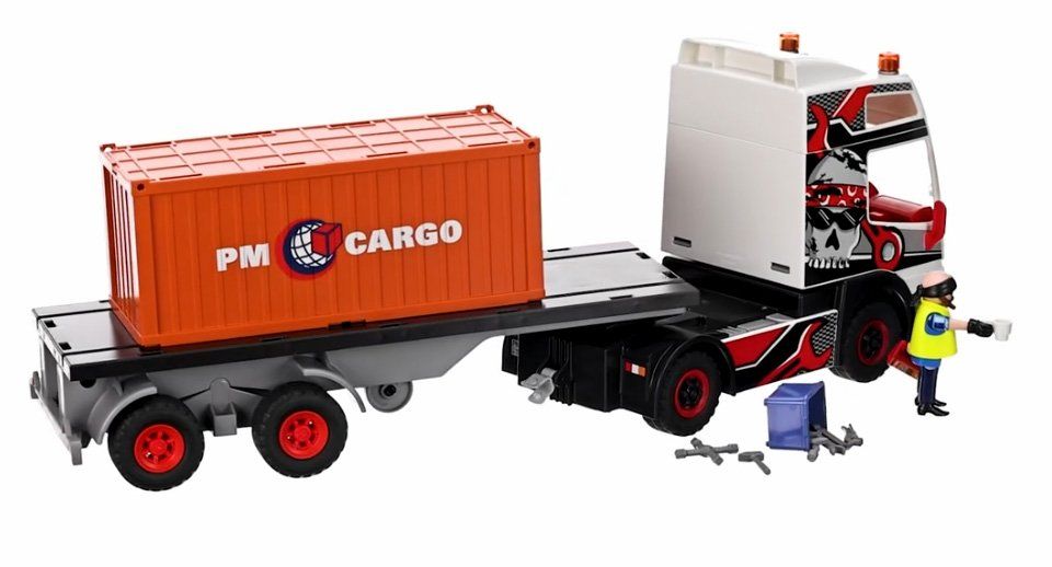 Playmobil Giocattoli: Playmobil 70771 Lastwagen mit Container – Nuovo e nell'imballaggio originale da Beckenried venduto da angel-mountain 5