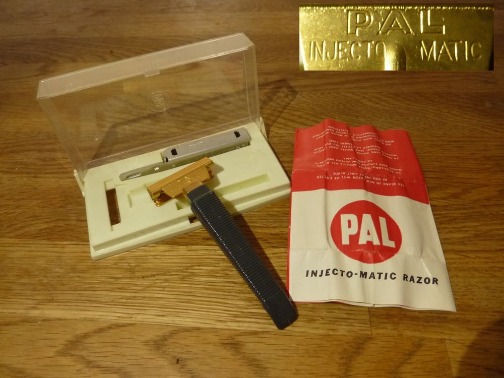 Vintage Rasierer Pal Injecto Matic Rasierer Nassrasierer Kaufen auf