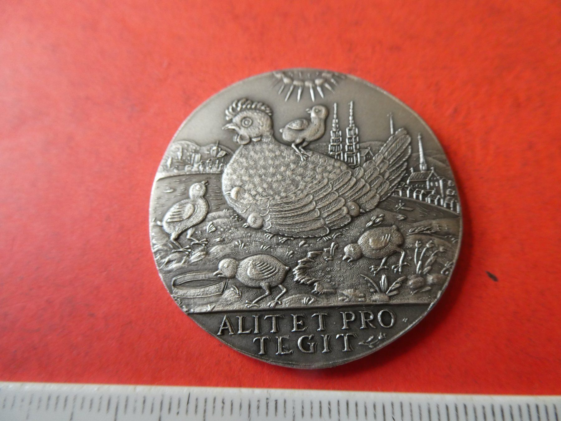 Medaglie: Basel Alitet pro Tegit - versilberte Medaille 41 mm – Nuovo (secondo la descrizione) da Hinterforst venduto da Rohusri