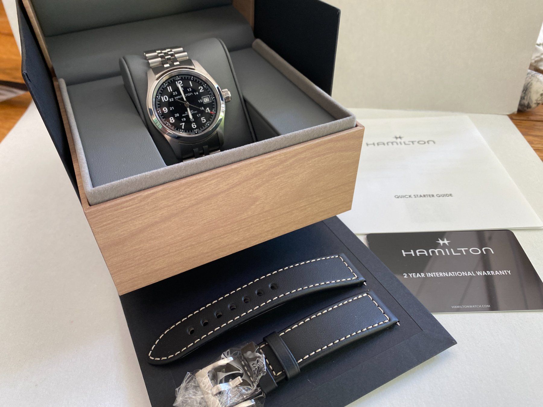 Hamilton Montres: Hamilton Khaki Field Automatic – D'occasion à Genthod par Bid-one 1