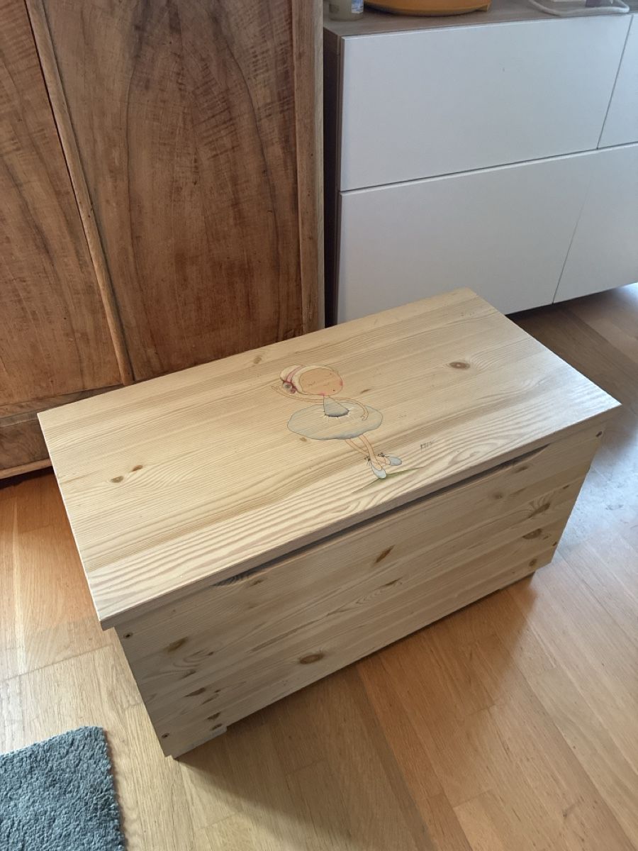 Cassapanche: Malle en bois – Usato da Biel/Bienne venduto da trapla 1