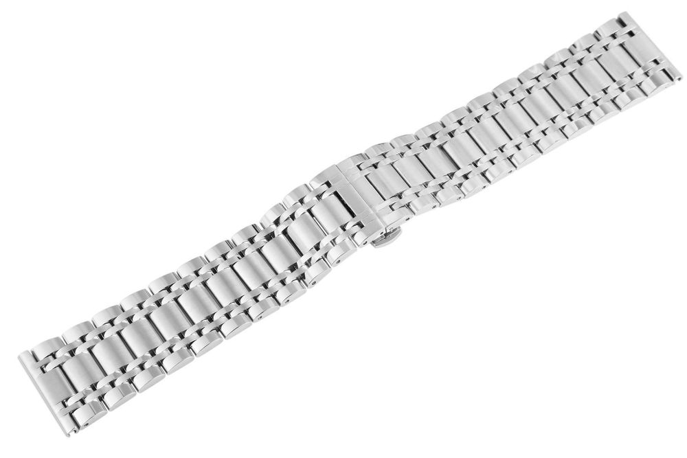 Bracciali & Braccialetti: Uhrenband Edelstahl Butterflyschliesse 24mm 316L Edelstahl – Nuovo e nell'imballaggio originale da Wittenbach venduto da uhrenzubehoer24 2