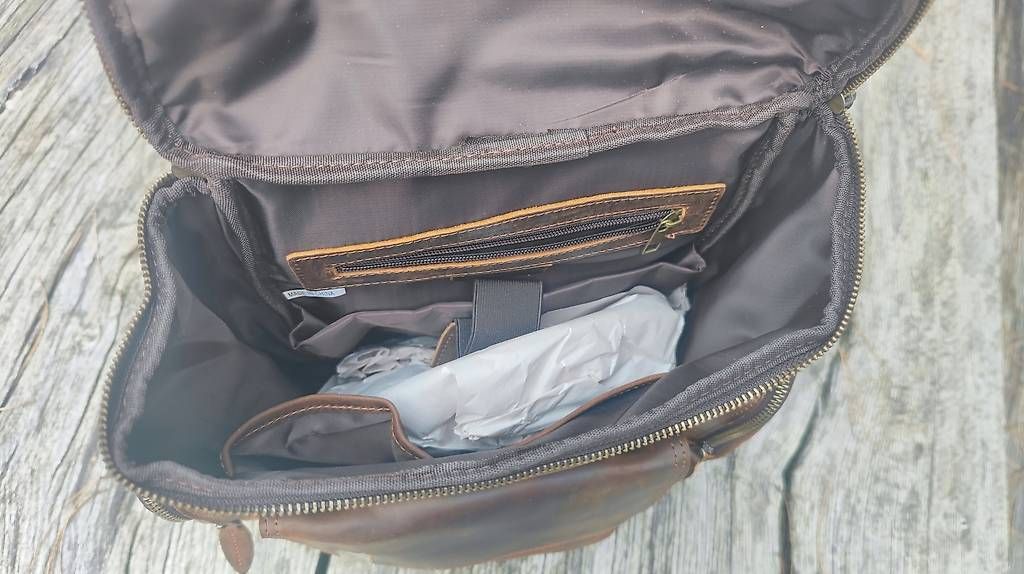 Rucksäcke: Echt Leder Rucksack – Gebraucht aus Schwarzenbach LU von eminens 3