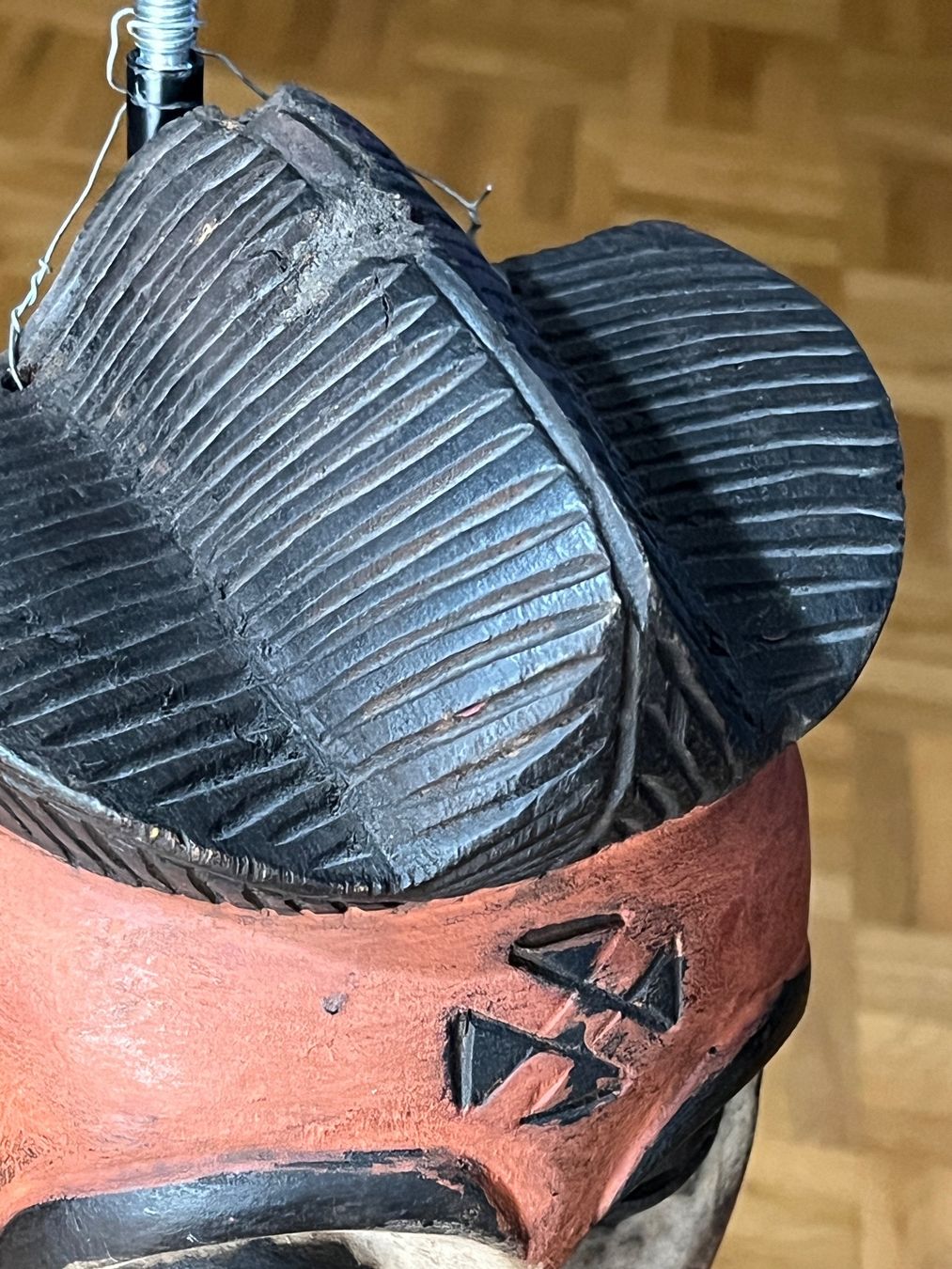 Arte internazionale: Rote Chokwe Maske – Usato da Genève venduto da Greg_8ff 4