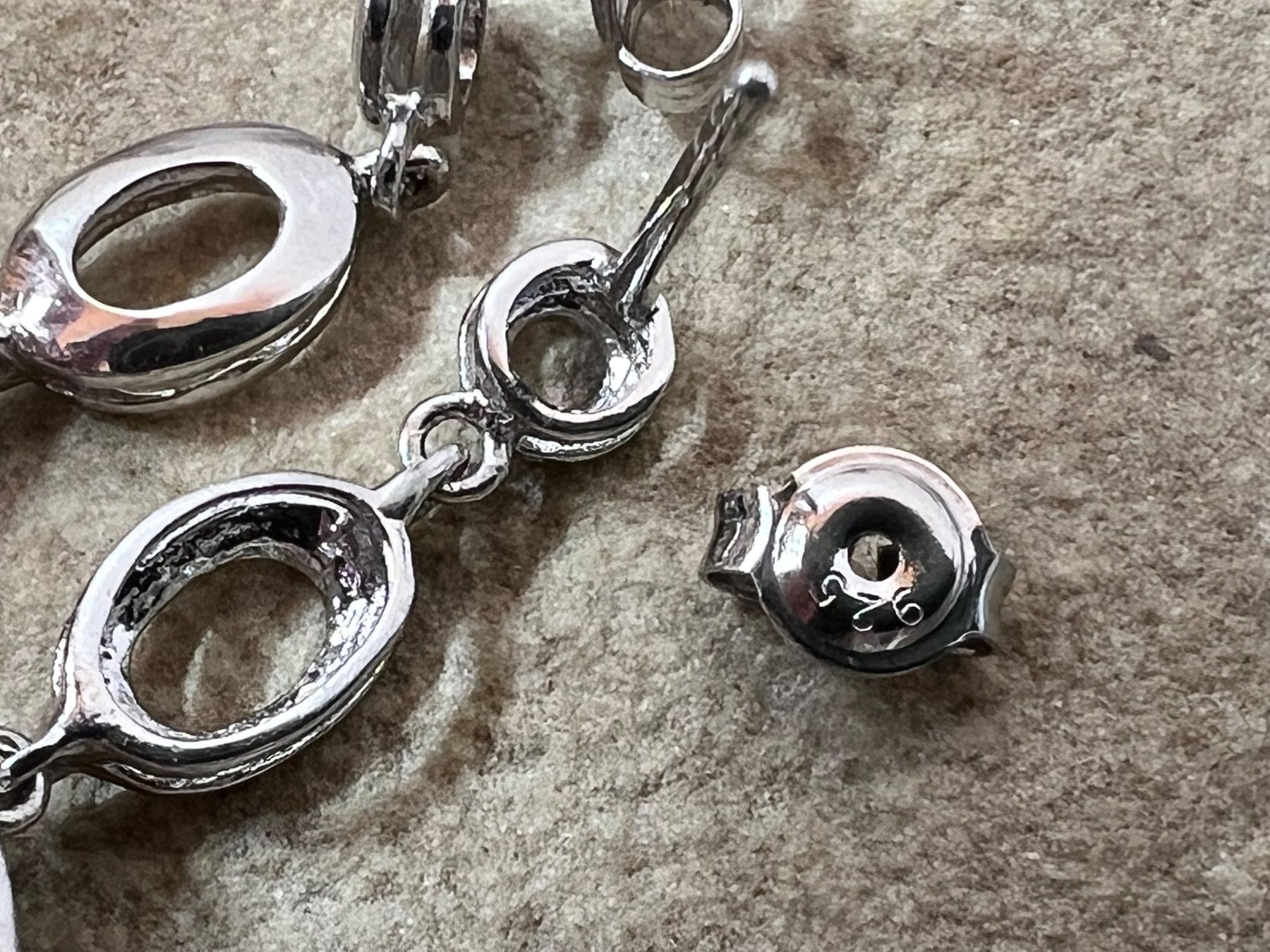 Orecchini pendenti & Orecchini a lobo: Ohrhänger 925 Silber mit Lapislazuli - apart - modern – Nuovo (secondo la descrizione) da Bern venduto da Jiffy 6