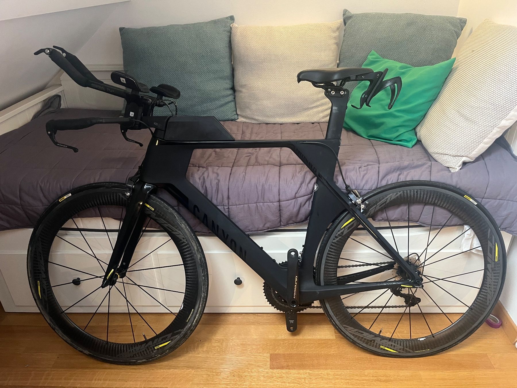 Canyon Biciclette: Vélo de triathlon Canyon Speedmax CF 8.0 2021 – Usato da Genève venduto da mnl_vjg5 1