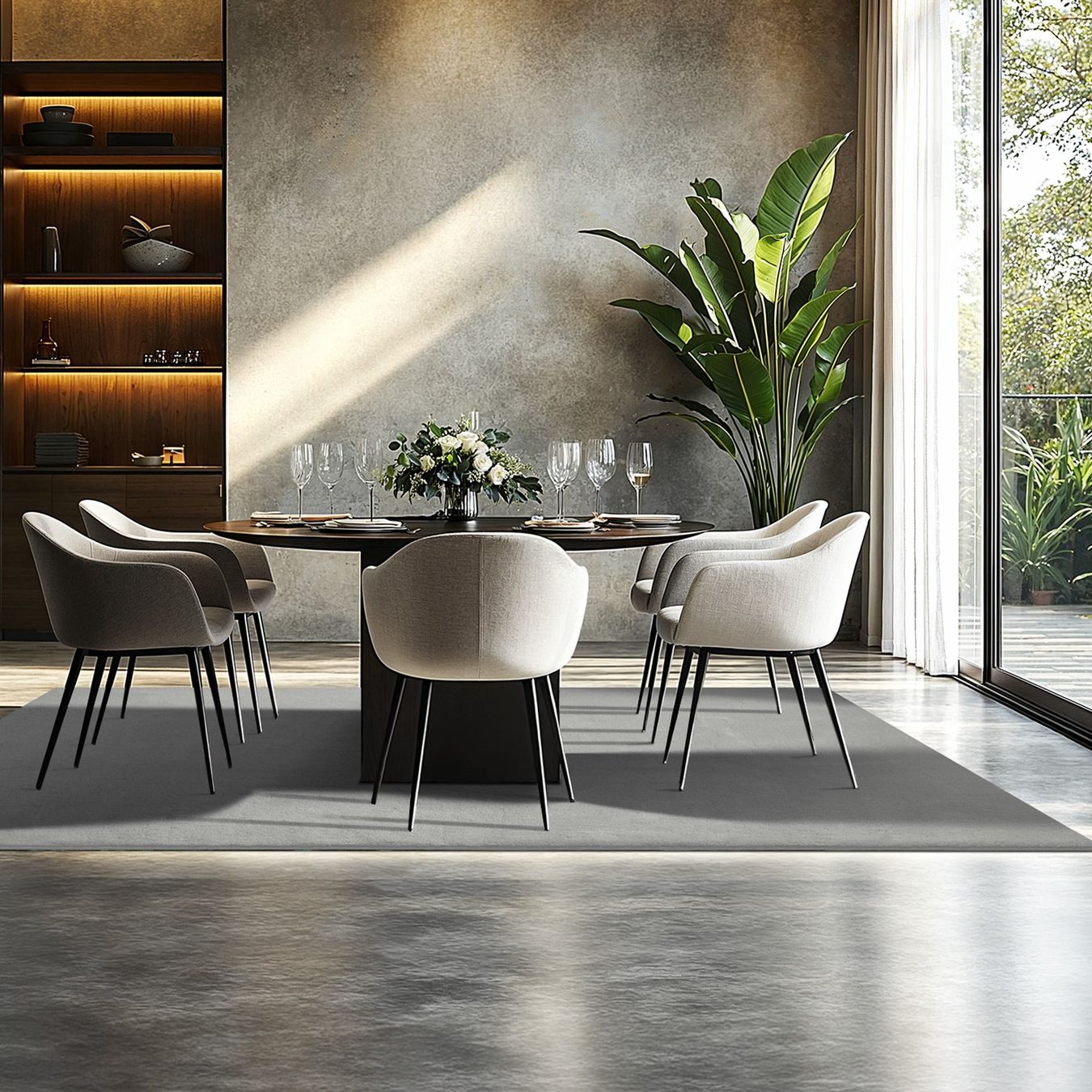 Tappeti: Kurzflorteppich Soft Zone grau 160 x 230 cm – Nuovo (secondo la descrizione) da Murten venduto da Roland.Kemmer.AG 3