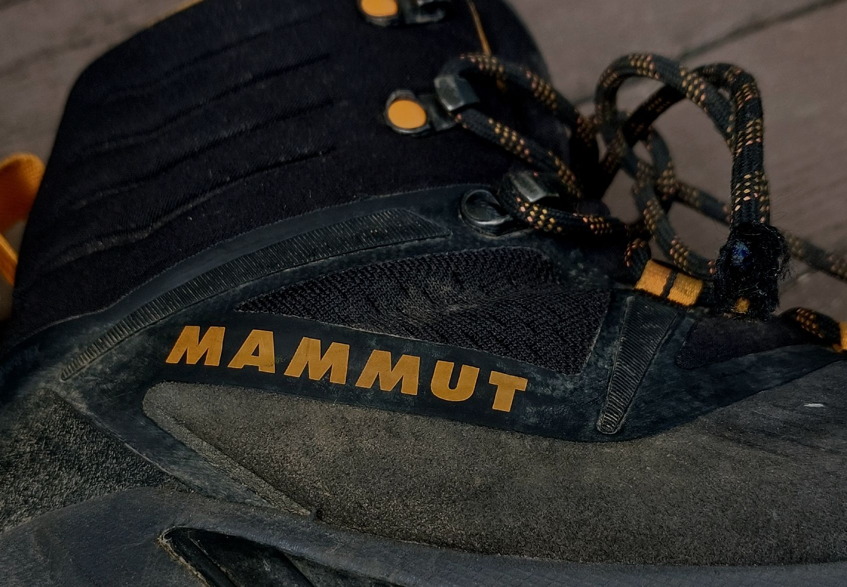 Mammut Scarpe da uomo: Mammut Herren Wanderschuhe Gr. 42 2/3 – Usato da Effretikon venduto da swobdo 6