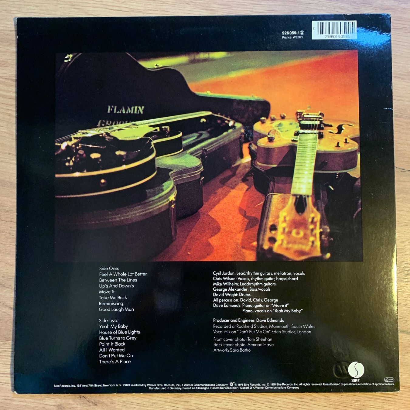 Dischi in vinile: FLAMIN' GROOVIES - NOW...RE EU...EX/VG+ – Usato da Gals venduto da Diskopatshop 1