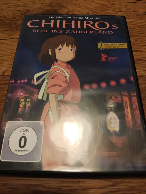 ERUZO 5D Diamantmalerei Chihiros Reise - Studio Ghibli Wanddekoration 50x50cm