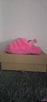UGG Fluff Yeah Slide rosa  super fluffy