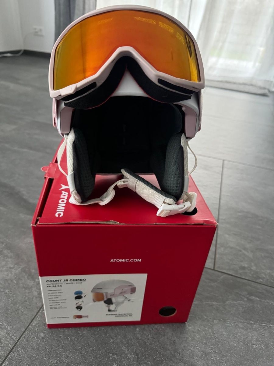 Atomic Caschi: Skihelm Kinder Grösse XS – Usato da Stadel venduto da Sga2 1