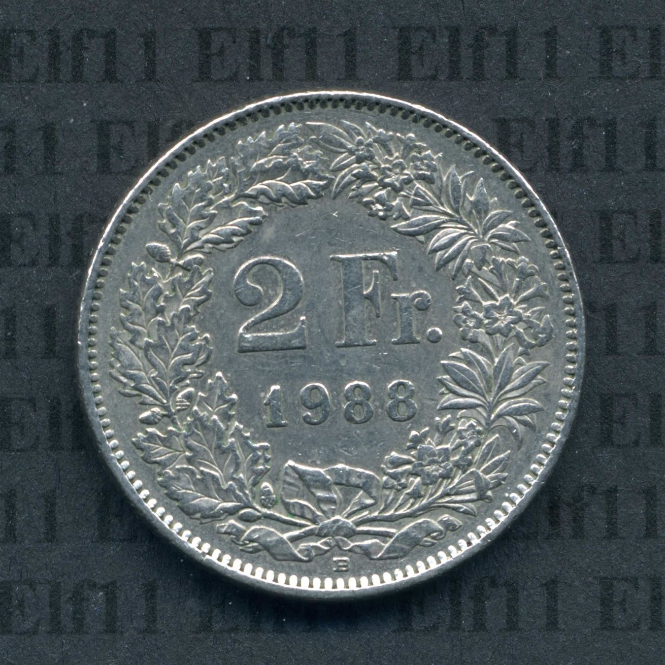Tutti le monete: CHF___2.00 1988 -vz 2 Franken – Usato da Widnau venduto da Elf11