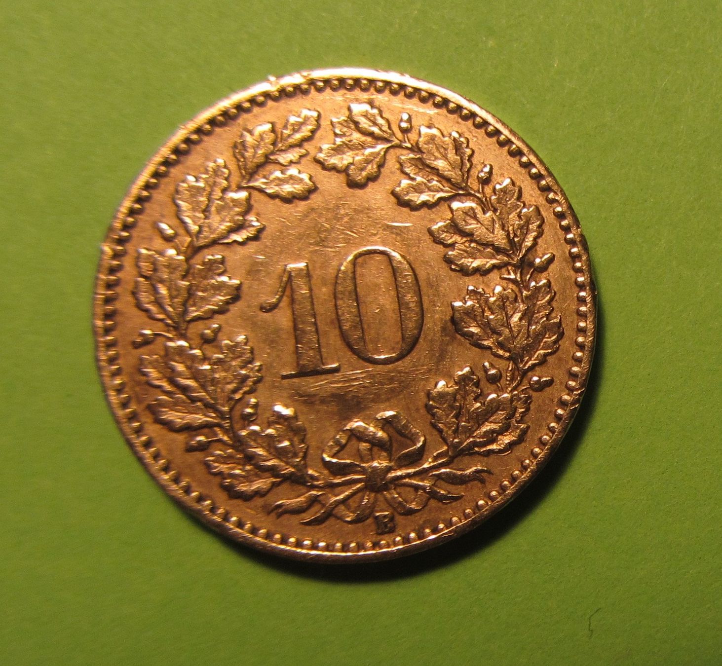Alle Münzen: 10 Rappen Münze 1918 Selten – Gebraucht aus Malters von Hausi88 3