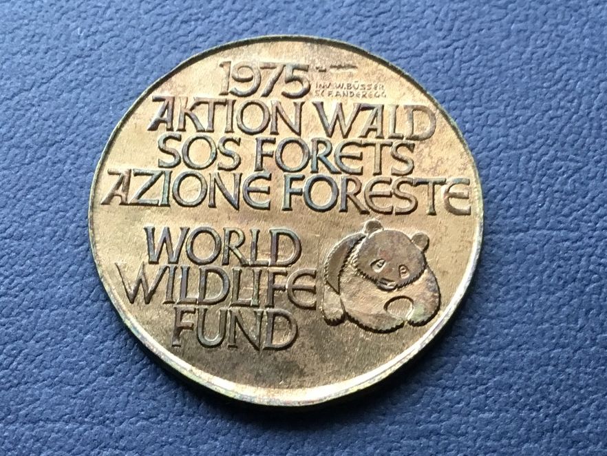 Medaglie: Medaillen,messing 1975 Aktion Wald SOS Forets – Nuovo (secondo la descrizione) da St. Margrethen SG venduto da alfapeugeot10