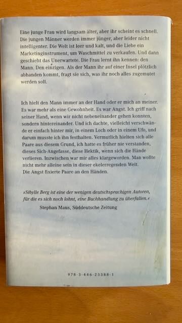Libri: Sibylle Berg: Der Mann schläft, gebunden – Usato da Winterthur venduto da ing_pd8f 1
