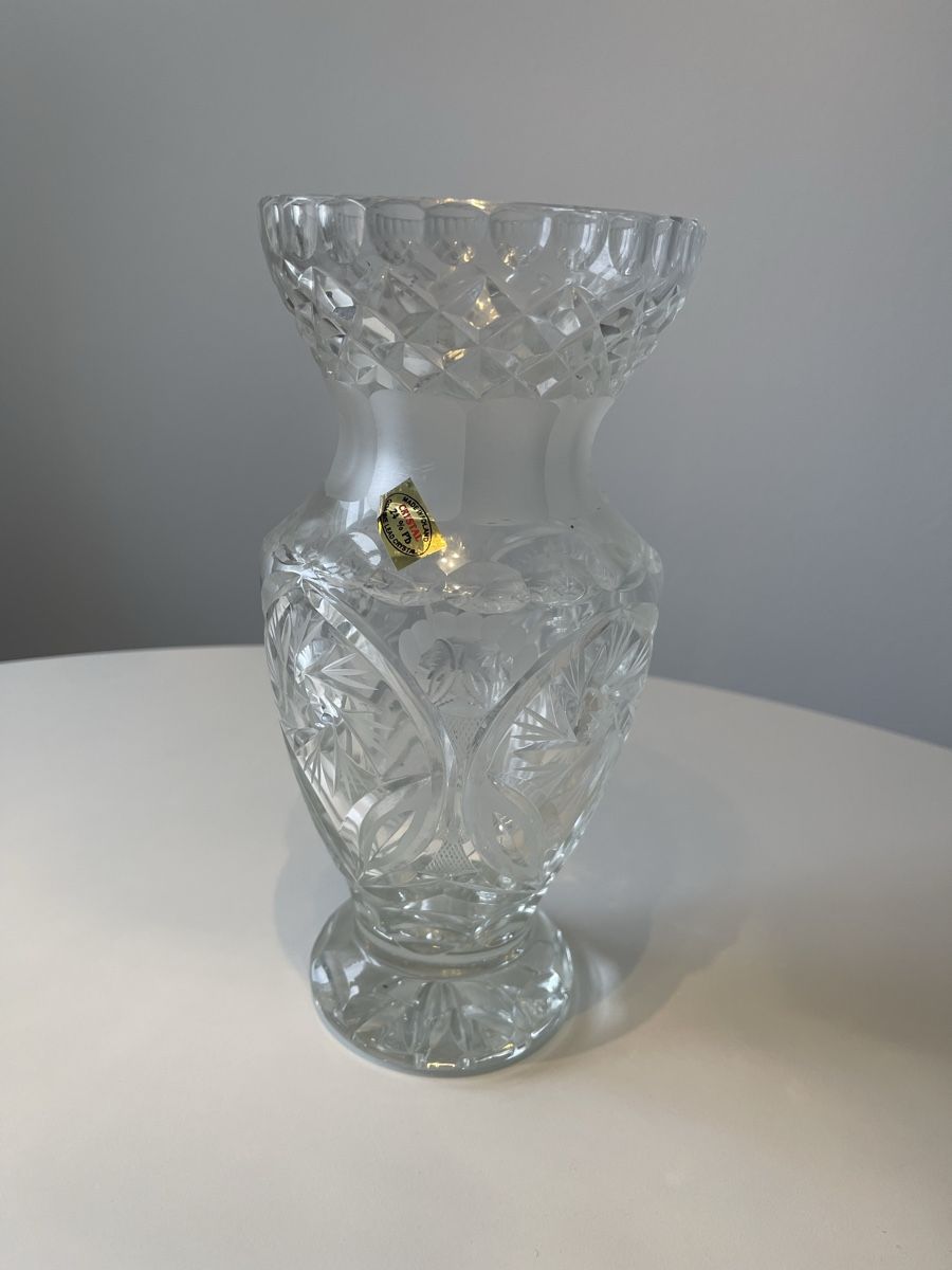 Vasi & Recipienti: Vase aus Kristallglas  – Usato da Ersigen venduto da wlf_b25t 4