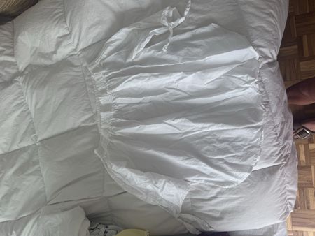 Haut blanc femme taille M bon état