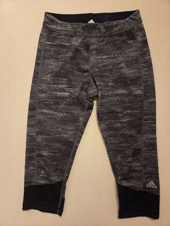 Adidas Tights 3/4 Damen Grau Grösse M