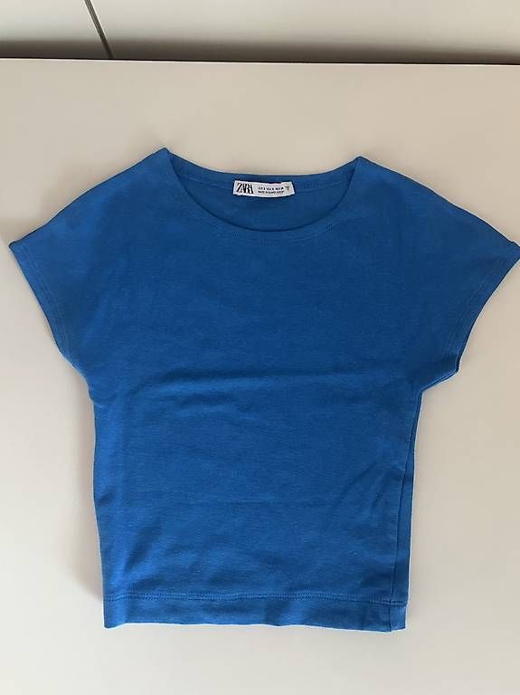 Tops: ZARA Blaues Top Eng Figurbetont Gr. S – Gebraucht aus winterthur von HappyFindsCH 3
