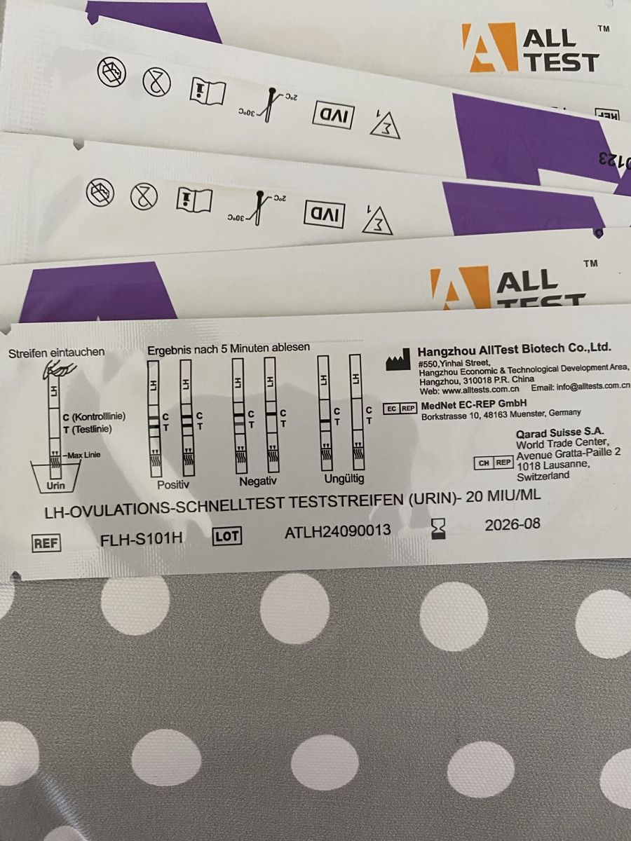 Verhütung: 12 Ovulationstests – Neu (gemäss Beschreibung) aus Murgenthal von anmedlung 1