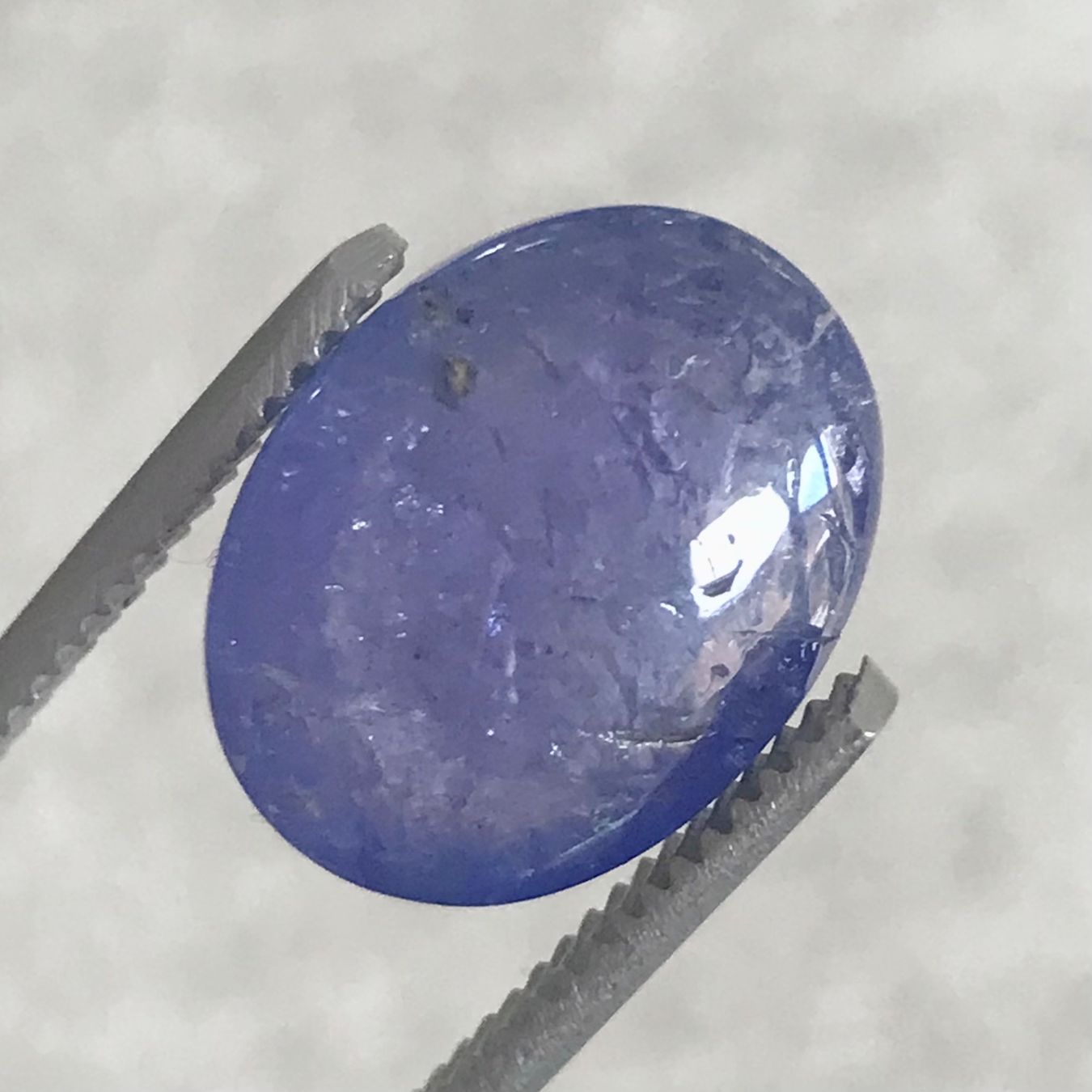 Pietre preziose: top Tansanit Cabochon, 10.1 Karat, Tanzanite – Nuovo (secondo la descrizione) da Biel venduto da djvalbnc 3