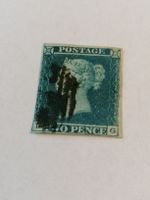 Two pence blue 1841, Platte 3 